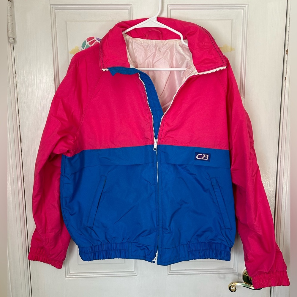 Like New Vintage Women’s CB Sports windbreaker